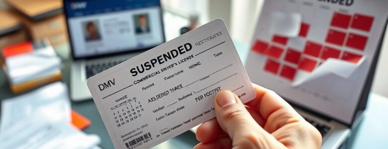 reinstate suspended commercial license